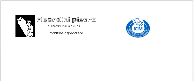 carta intestata ricordiini